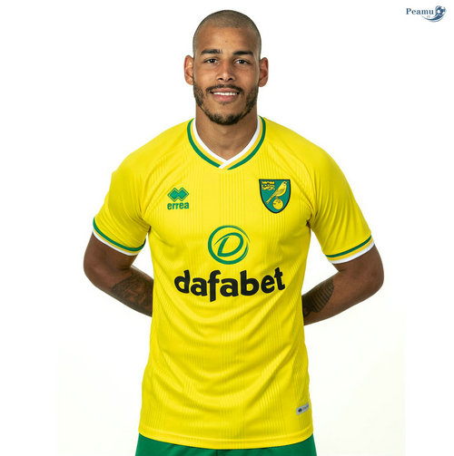 Camisola Futebol Norwich City Principal Equipamento 2020-2021