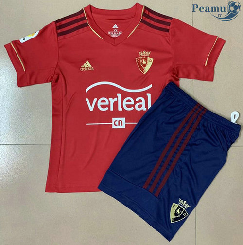 Camisola Futebol Osasuna Crianças Principal Equipamento 2020-2021
