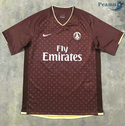 Camisola Futebol PSG Entrainement Vermelho 2020-2021