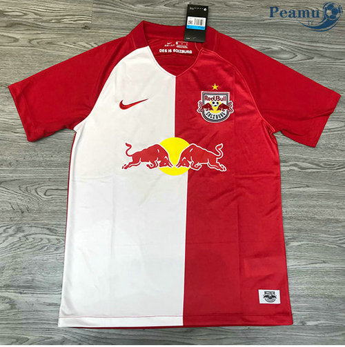 Camisola Futebol RB Leipzig Vermelho/Branco 2020-2021