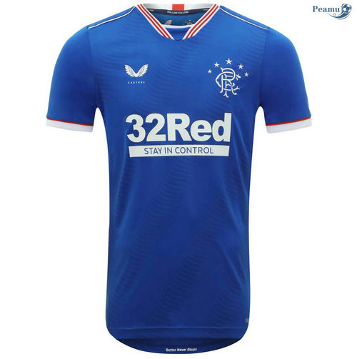 Camisola Futebol Rangers Principal Equipamento 2020-2021