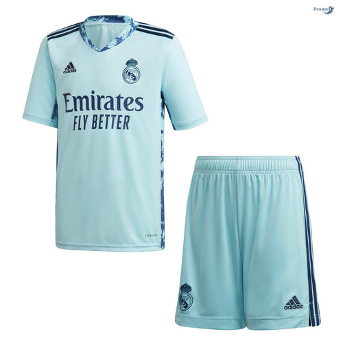Camisola Futebol Real Madrid Azul Crianças 2020-2021