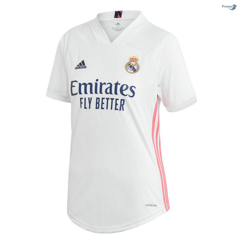 Camisola Futebol Real Madrid Mulher Principal Equipamento 2020-2021