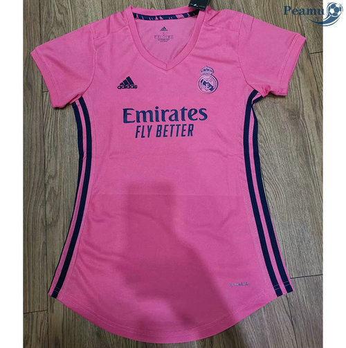 Camisola Futebol Real Madrid Alternativa Equipamento Mulher 2020-2021