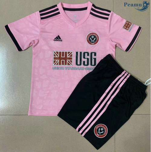 Camisola Futebol Sheffield United Crianças Alternativa Equipamento 2020-2021