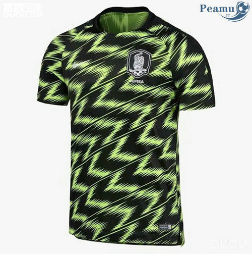 Camisola Futebol Coréia Entrainement Verde 2020-2021