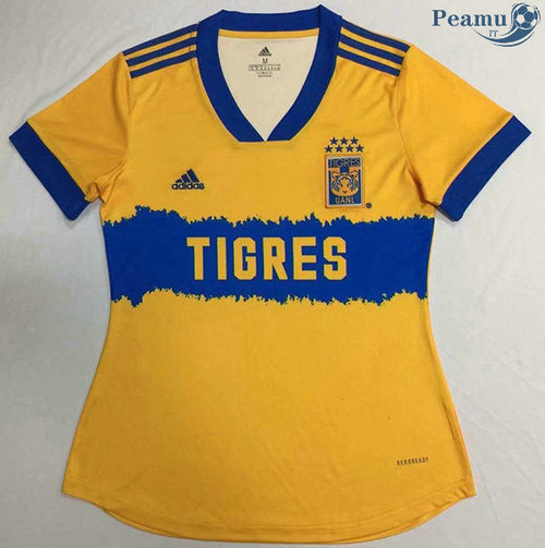 Camisola Futebol Tigres Principal Equipamento Mulher 2020-2021