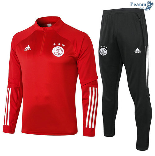 Fato de Treino AFC Ajax Vermelho 2020-2021