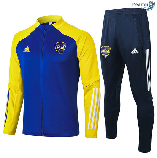 Casaco de Fato de Treino Boca Juniors Azul/Amarelo 2020-2021
