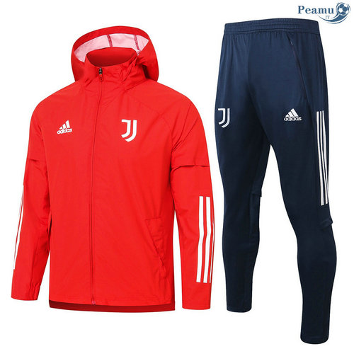 Windrunner Fato de Treino Juventus Vermelho 2020-2021