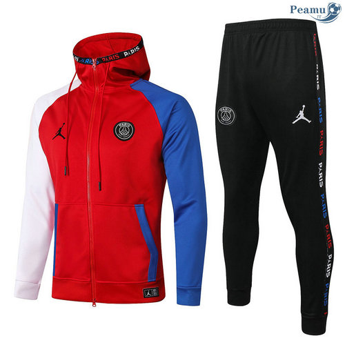 Sweat de Fato de Treino Jordan Vermelho 2020-2021