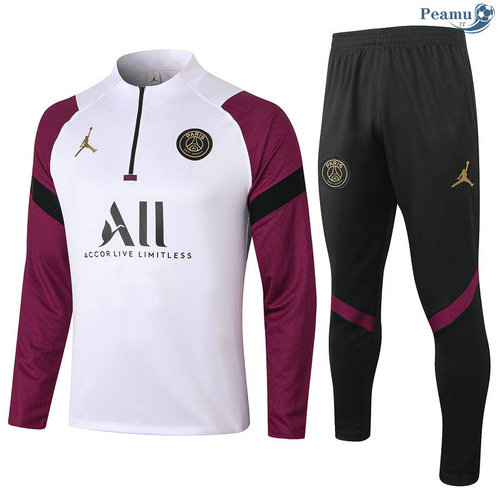 Fato de Treino Jordan Branco Violet 2020-2021