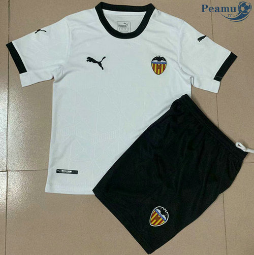 Camisola Futebol Valencia Crianças Principal Equipamento 2020-2021