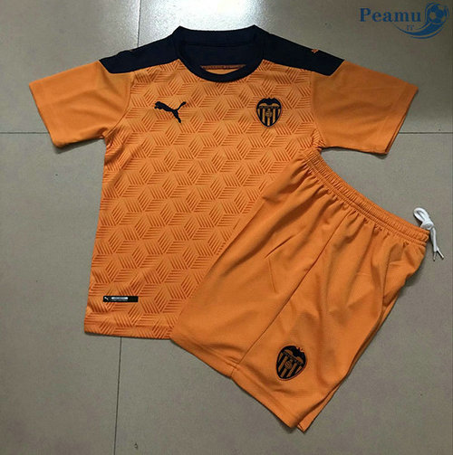 Camisola Futebol Valencia Crianças Orange 2020-2021