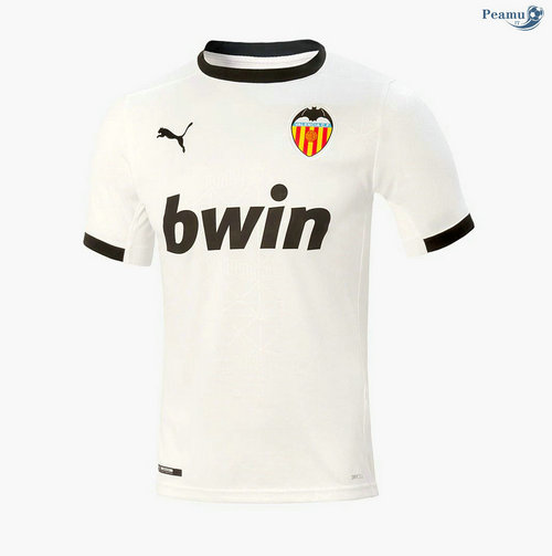 Camisola Futebol Valencia Principal Equipamento 2020-2021