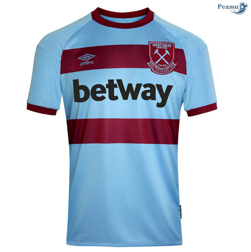 Camisola Futebol West Ham United Alternativa Equipamento 2020-2021