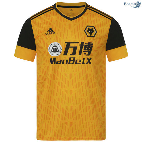 Camisola Futebol Wolverhampton Principal Equipamento 2020-2021