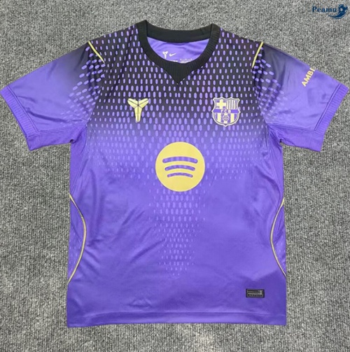 Camisola Futebol Barcelona Equipamento Training Roxo 2026-2027
