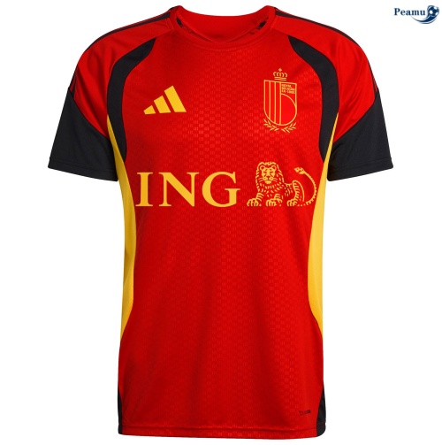 Camisola Futebol Bélgica Equipamento Training vermelho 2026-2027