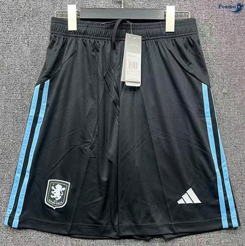 Camisola Futebol Aston Villa Calcoes Alternativa Equipamento 2025-2026