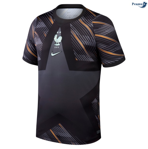 Camisola Futebol Francia Equipamento Goleiro preto 2026-2027