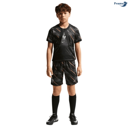 Camisola Futebol Francia Crianças Equipamento Goleiro 2026-2027