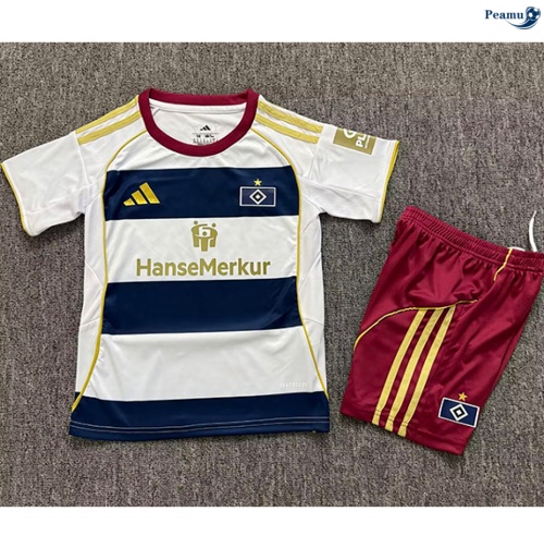 Camisola Futebol Hamburger SV Crianças Equipamento 2026-2027