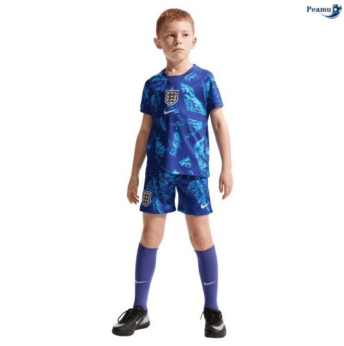 Camisola Futebol Inglaterra Crianças Equipamento Goleiro azul 2026-2027