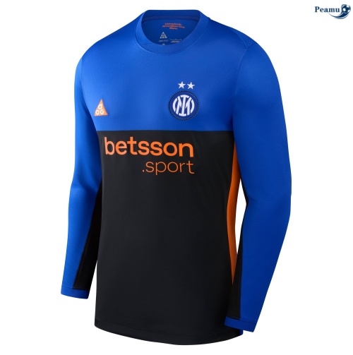 Camisola Futebol Inter Milan Equipamento Cuatro Dri-FIT mangas compridas 2026-2027