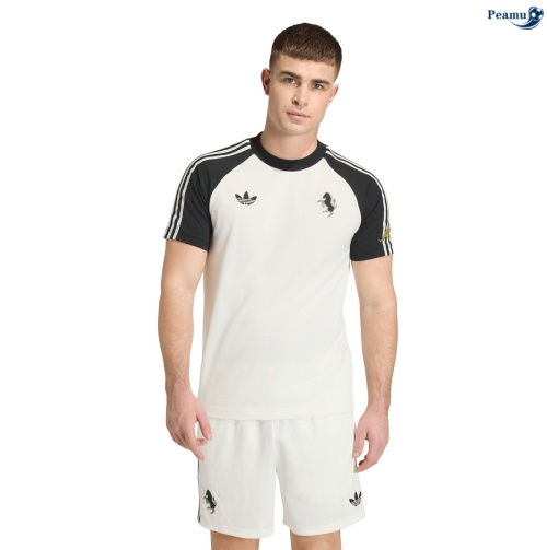 Camisola Futebol Juventus Equipamento pre-match Training Branco 2026-2027