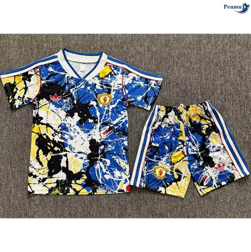 Camisola Futebol Manchester United Crianças Equipamento Especial 2025-2026