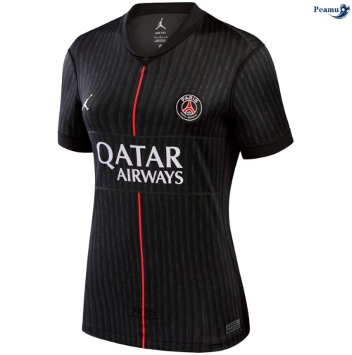 Camisola Futebol PSG Mulher Cuatro Equipamento 2025-2026
