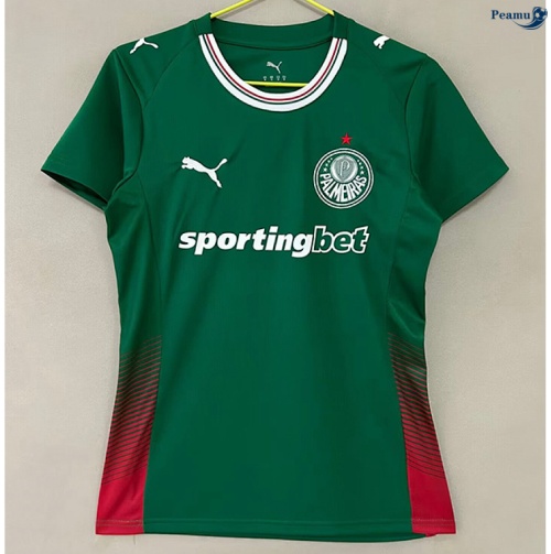 Camisola Futebol Palmeiras Mulher Principal Equipamento 2026-2027
