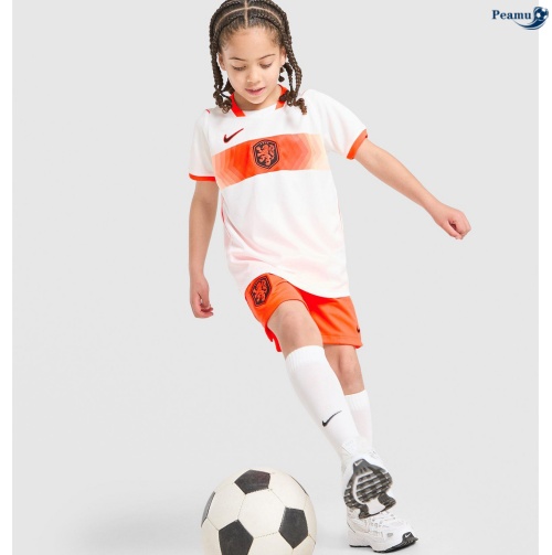 Camisola Futebol Países Bajos Crianças Alternativa Equipamento 2026-2027