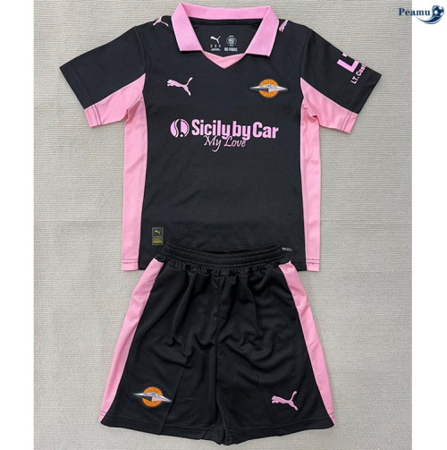 Camisola Futebol Palermo Crianças Alternativa Equipamento 2025-2026