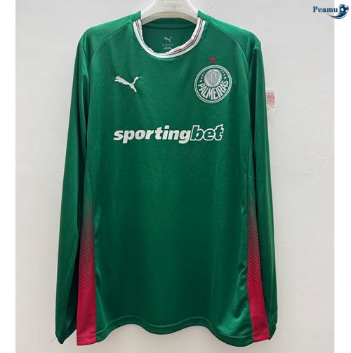 Camisola Futebol Palmeiras Principal Equipamento mangas compridas 2026-2027