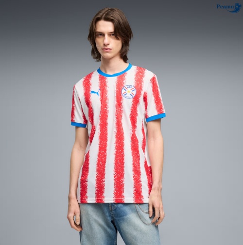 Camisola Futebol Paraguai Principal Equipamento 2026-2027