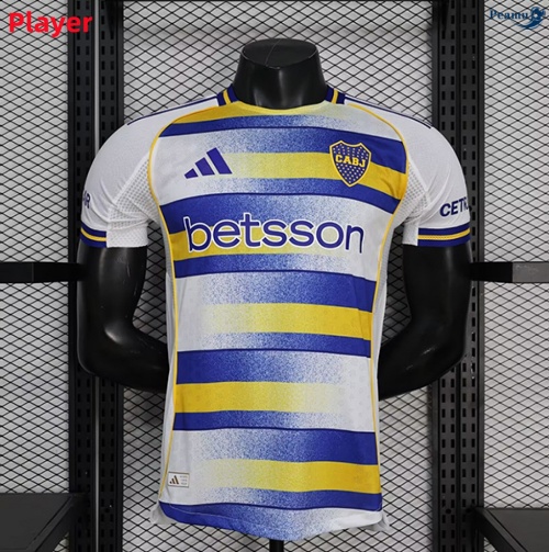 Camisola Futebol Boca Juniors Player Equipamento Branco 2026-2027