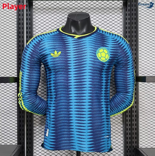 Camisola Futebol Colombia Player Alternativa Equipamento mangas compridas 2026-2027