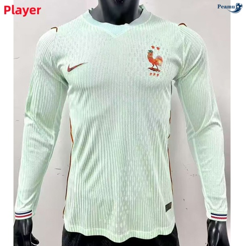 Camisola Futebol Francia Player Alternativa Equipamento mangas compridas 2026-2027