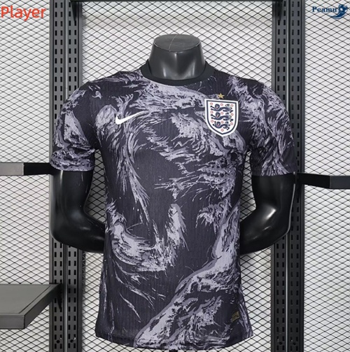 Camisola Futebol Inglaterra Player Equipamento Training preto 2026-2027