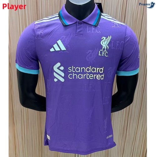 Camisola Futebol Liverpool Player Equipamento Púrpura 2026-2027