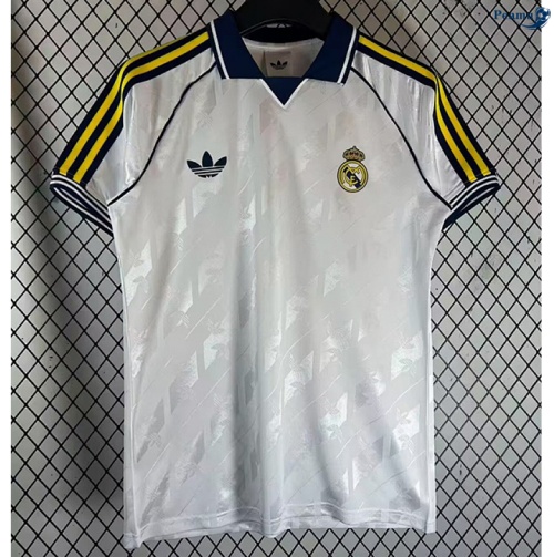 Camisola Futebol Real Madrid Equipamento Retro Blush Branco 2026-2027