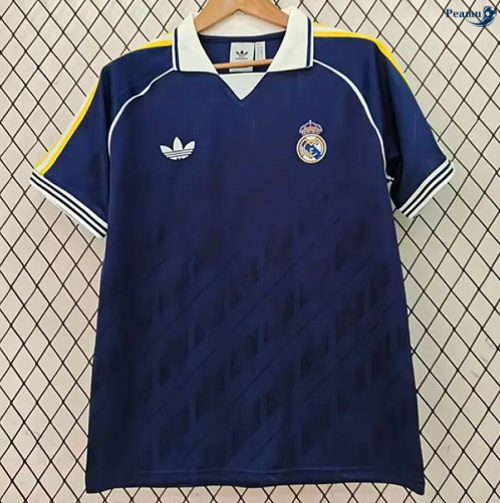 Camisola Futebol Real Madrid Equipamento Retro Blush azul 2026-2027