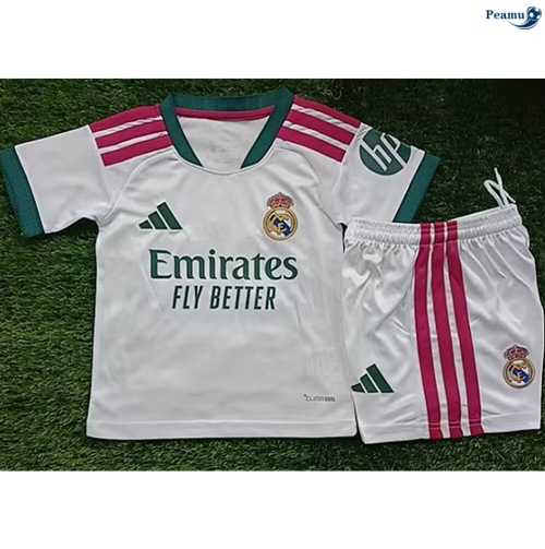 Camisola Futebol Real Madrid Crianças Principal Equipamento 2026-2027