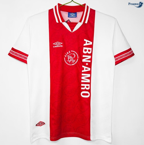Camisola Futebol Retrô Ajax Principal Equipamento 1994-95