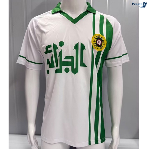 Camisola Futebol Retrô Argélia Principal Equipamento 1986