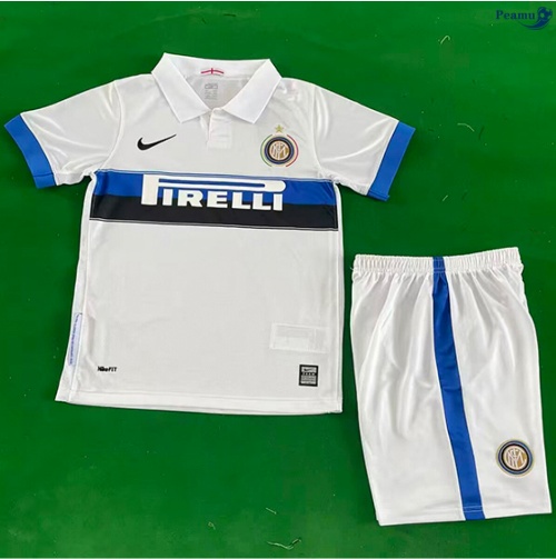 Camisola Futebol Retrô Inter Milan Crianças Alternativa Equipamento 2009-10