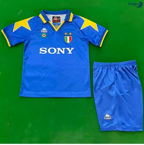 Camisola Futebol Retrô Juventus Crianças Alternativa Equipamento 1994-95