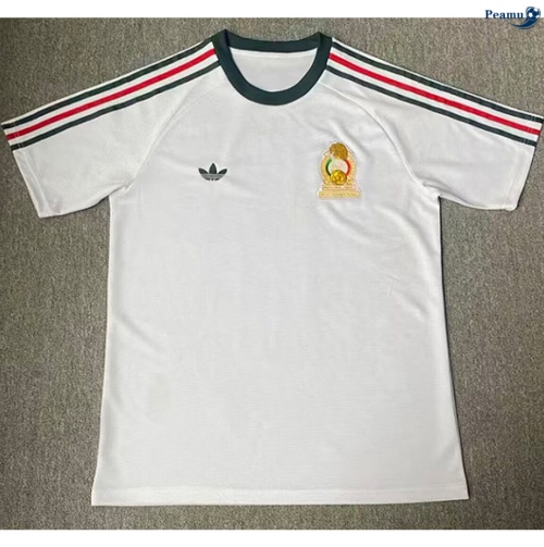 Camisola Futebol Retrô México Alternativa Equipamento 1986